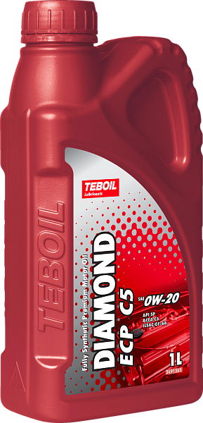 Синтетическое моторное масло TEBOIL DIAMOND ECP C5 0W-20