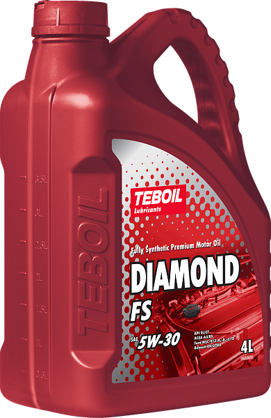 Синтетическое моторное масло TEBOIL DIAMOND FS 5W-30
