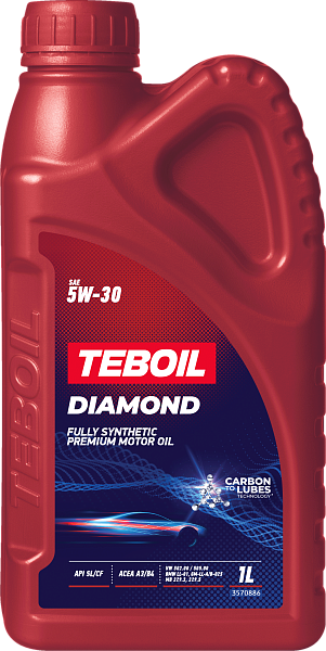 Синтетическое моторное масло TEBOIL DIAMOND 5W-30