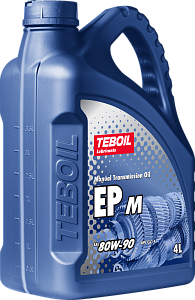 Трансмиссионное масло TEBOIL EP M 80W-90