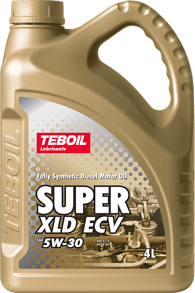 Синтетическое моторное масло TEBOIL SUPER XLD ECV 5W-30