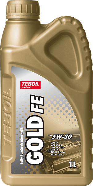 Синтетическое моторное масло TEBOIL GOLD FE 5W-30