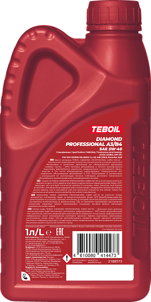 TEBOIL DIAMOND PROFESSIONAL A3/B4 5W-40
